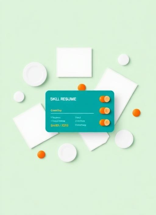 Compact Card resume template