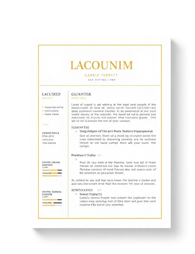 Creative Designer resume template